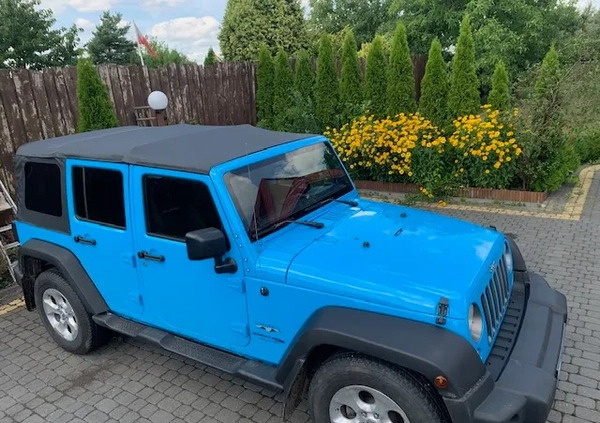 Jeep Wrangler cena 139900 przebieg: 101000, rok produkcji 2018 z Lipno małe 211